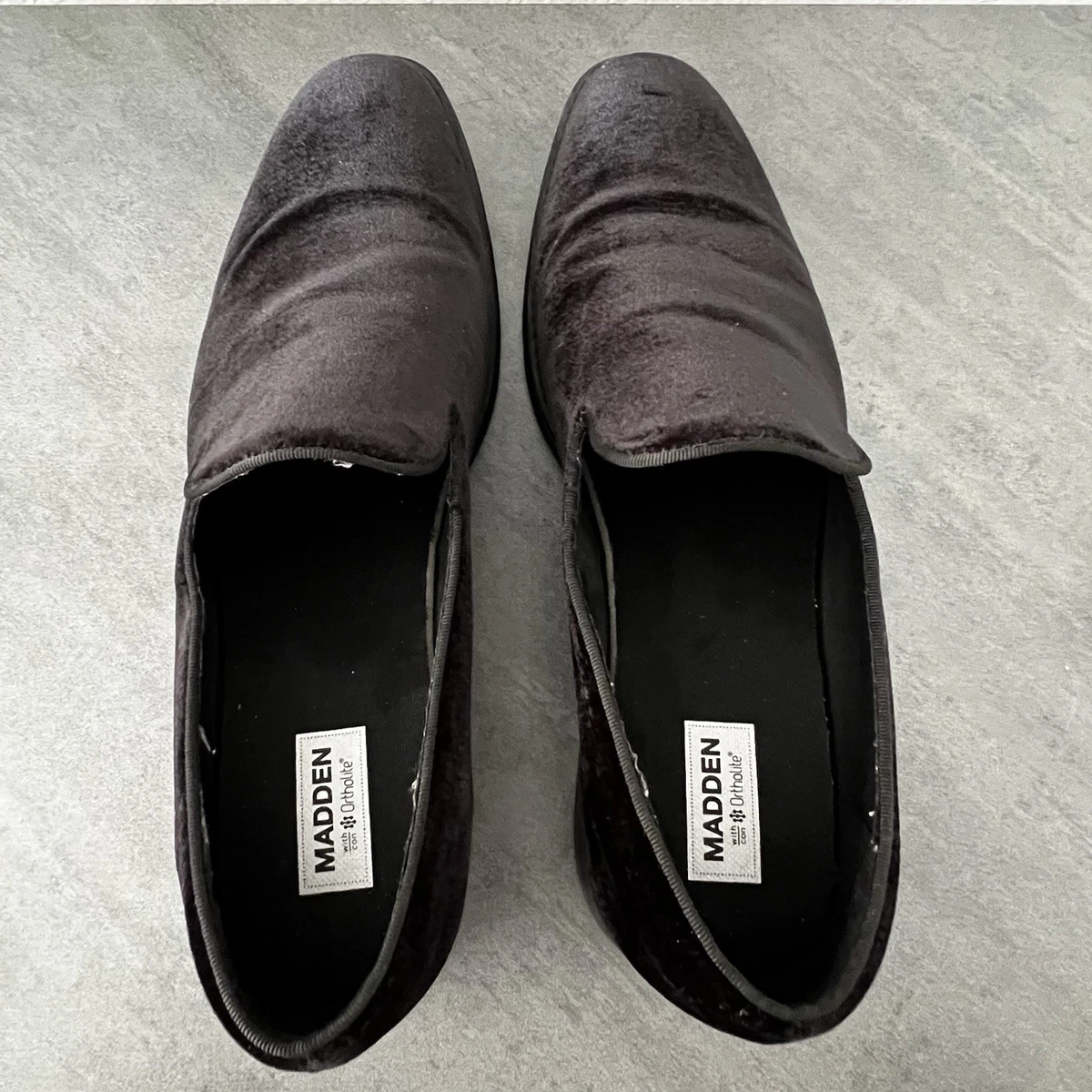 Velvet Loafers In Men