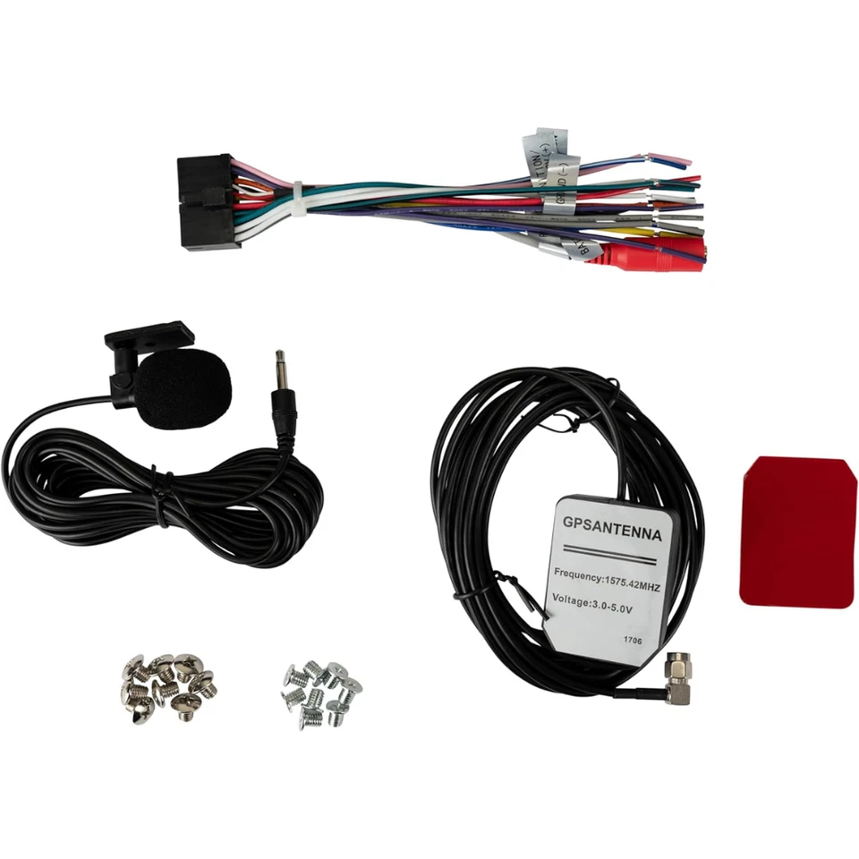 Jensen CAR723W 7" 2-DIN LCD Car USB AUX Bluetooth Stereo with Backup Camera NEW - Image 4 of 4