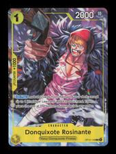 One Piece TCG Donquixote Rosinante Illustration Box Promo Card Foil OP12-108 NM