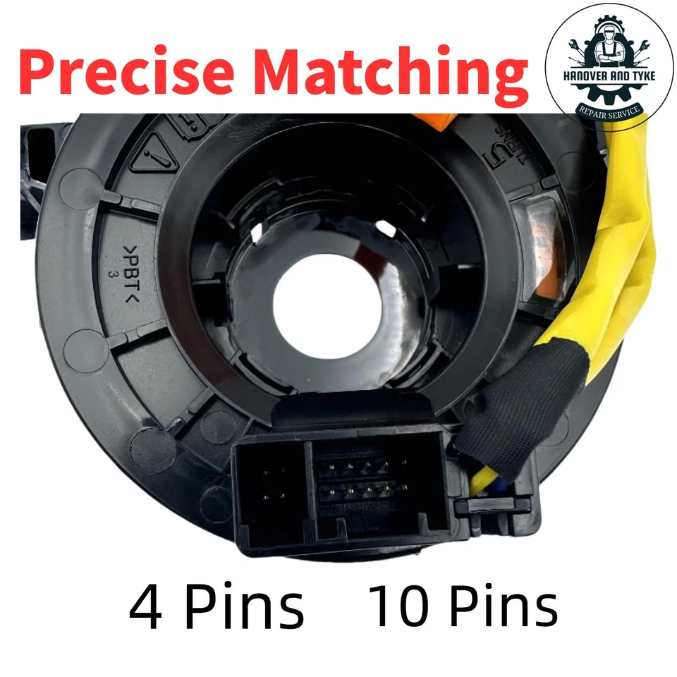 Clock Spring Without Angle Sensor for Toyota Land Cruiser 5.7L 2008-2013 - Image 3 of 4