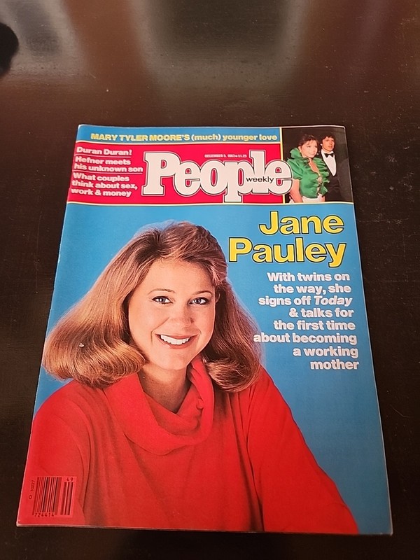 People Magazine December 5, 1983 Jane Pauley Duran Duran Hugh Hefner EW