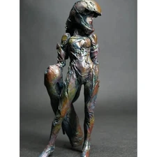 Kit modellino fantascientifico in resina 1/20 bellissima ragazza aliena in...