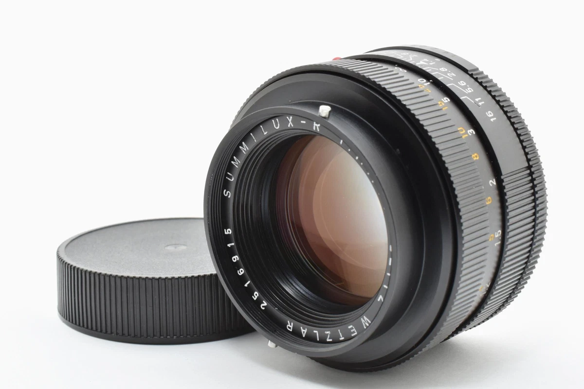【中古】Leica ライカ SUMMILUX-R 50mm f/1.4 E55 11777 Rカム 2023.12月 オーバーホール済み Leica SUMMILUX-R 50mm Focal f/1.4 Camera Lenses for sale - eBay