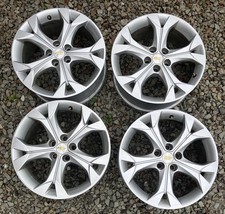 4 Chevrolet Wheels 17x7-12 2015 Aluminum Minor Ware Oem 0035192015 4 Chevrolet Wheels 17x7-12 2015 Aluminum Minor Ware Oem 0035192015