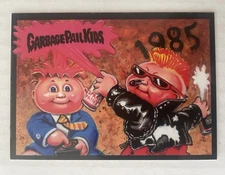 Garbage Pail Kids GPK Adam Bomb New Wave Dave Tee-Vee Stevie. Only 100 Made.