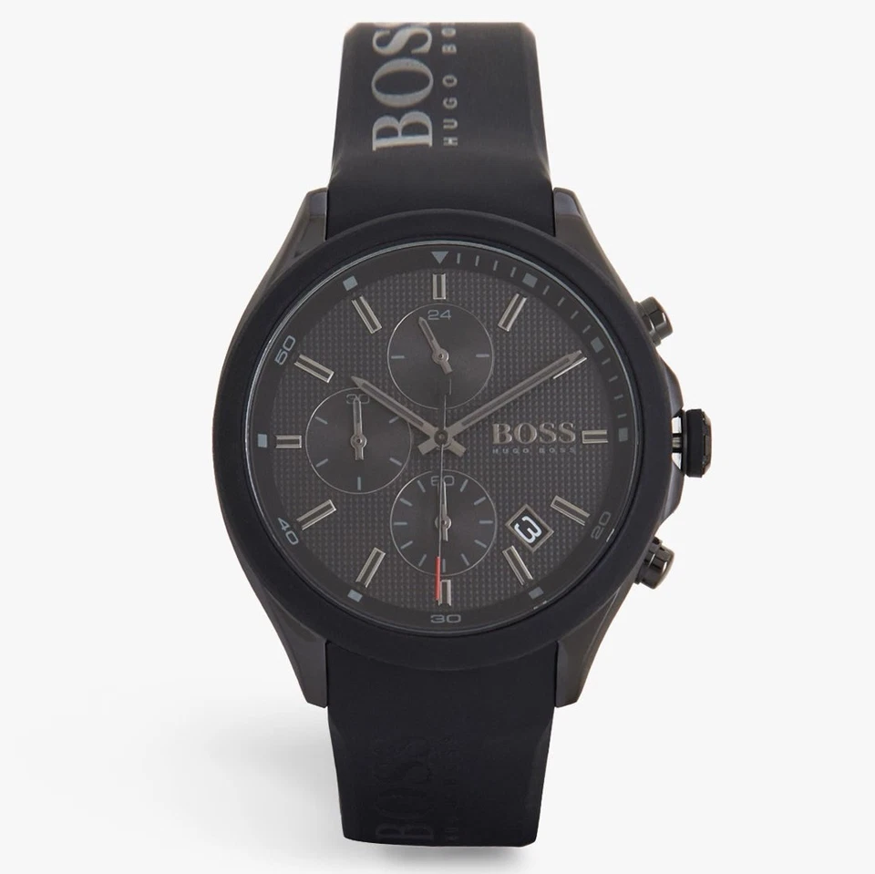 Reloj Hombre Hugo Boss Deportivo Elegante Añade Toque de Glamour 1513720 Velocidad Foto 3 de 4