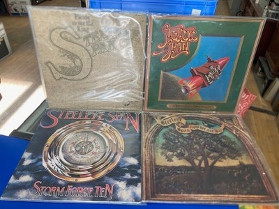 Steeleye Span 4 lp lot Rocket Cottage, Storm Force, Now We Are, Please See King