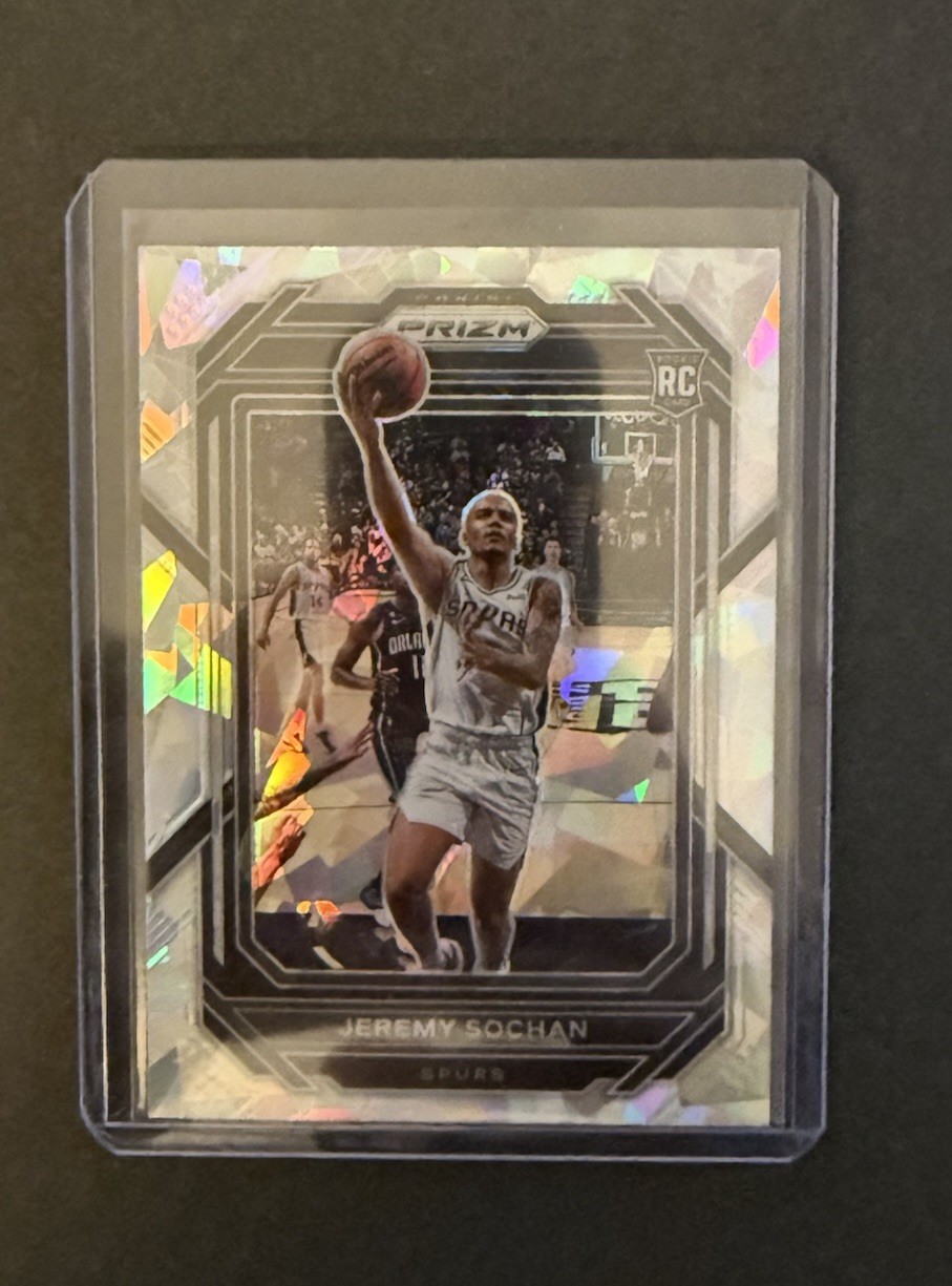 2022-23 Panini Prizm - Jeremy Sochan #263 Ice Prizm (RC)