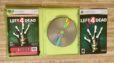 Left 4 Dead (Microsoft Xbox 360, 2008) Complete -