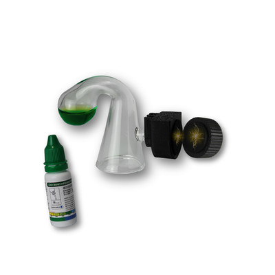 CO2 Dauertest Aquarium mit AQUANETIC-Magnetbefestigung   CO2 Dropchecker