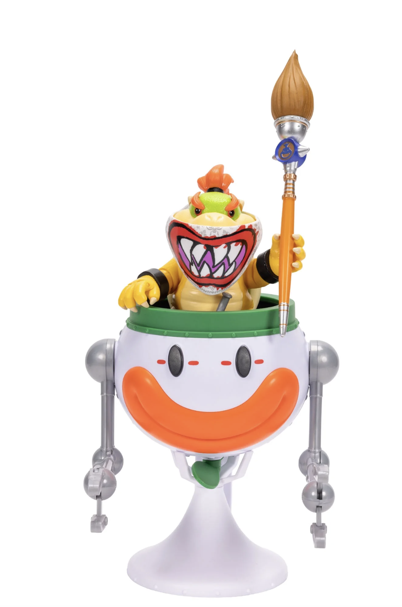 The Super Mario Galaxy Movie 5 inc Bowser Jr. Action Figure Clown
