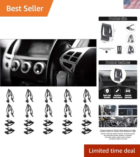 Compact 20PCS Dashboard Retainer Clips - Durable Automotive Accessories Set