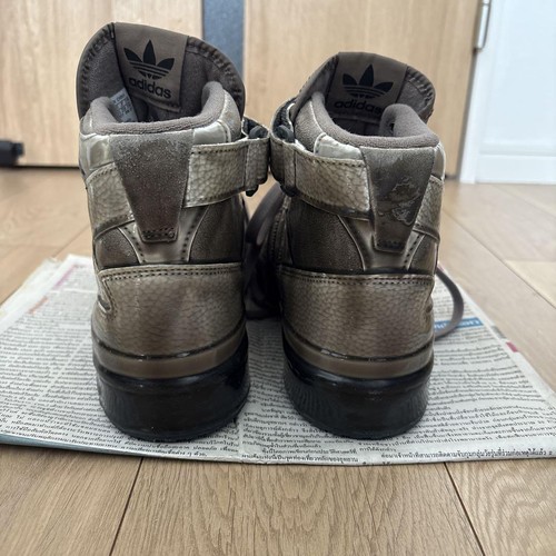 Jeremy Scott adidas originals forum Dipped High Top Sneaker Uomo Taglia US 7,5 - Foto 10 di 24