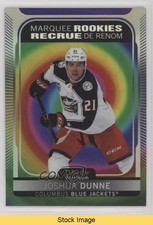 2021-22 O-Pee-Chee Platinum Rainbow Color Wheel Joshua Dunne #243 READ 8tn