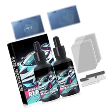 2PCS Upgrade Windshield Crack Repair Kit, 2025 New Cracks Gone Glass Repair K...