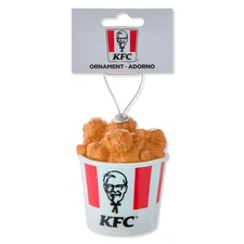 KFC Chicken Bucket Decoupage Hanging Decorative Food Ornament