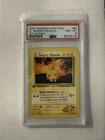 2000 POKEMON GYM CHALLENGE 1ST ED #84 LT. SURGE'S PIKACHU PSA 8