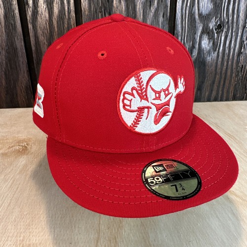 Gorra de béisbol Dionic Ghost Club New Era 59Fifty 7 3/4 roja escarlata nueva con etiquetas gorra ajustada - Imagen 1 de 14
