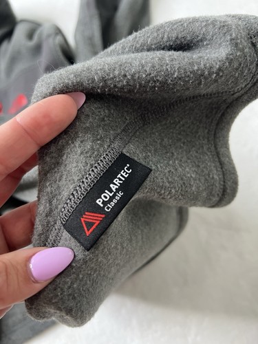 Giacca Pullover The North Face Polartec Dome Logo Pile 1/4 Zip Base Strato Tg M - Foto 5 di 7