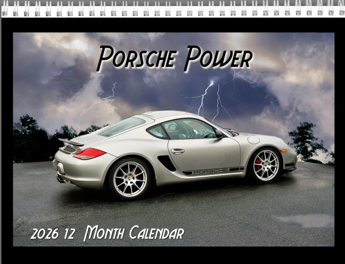 Porsche Calendar In Collectible Calendars (Current & Next Year