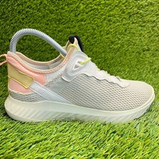 Ecco ATH-1FW Womens Size 5-5.5 Tan Mesh Pink ...