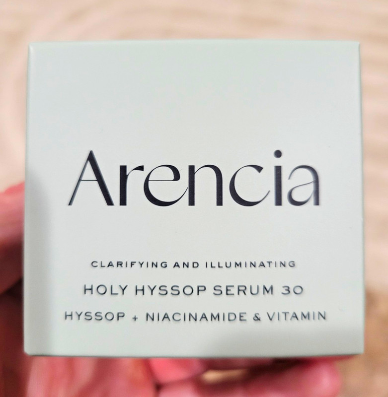 Arencia Holy Hyssop Face Serum w/ Niacinamide - Brightening