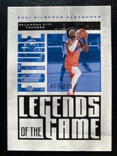 2020-21 Panini Hoops Shai Gilgeous-Alexander Future Legends of the Game 461/999