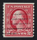 CKStamps: US Stamps Collection Scott#444 2c Washington Used 24mm