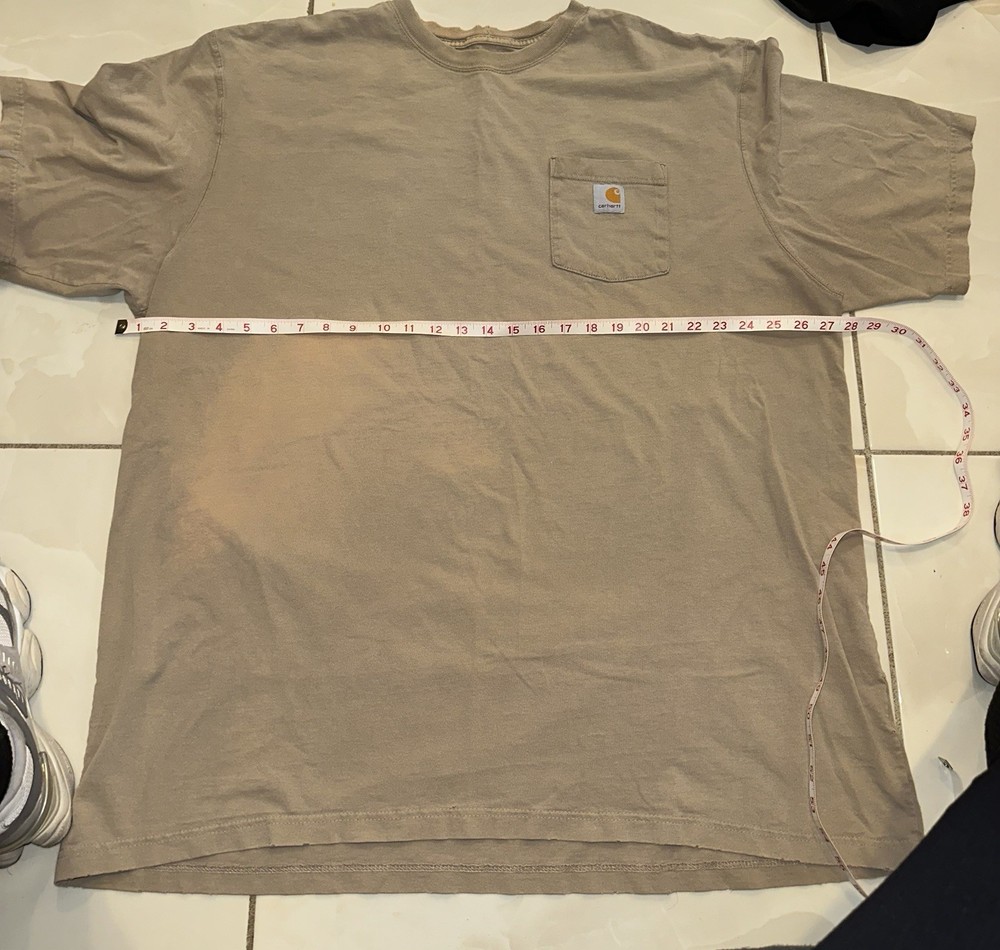 Carhartt K87 Men's T-shirt - Brown, 3XL
