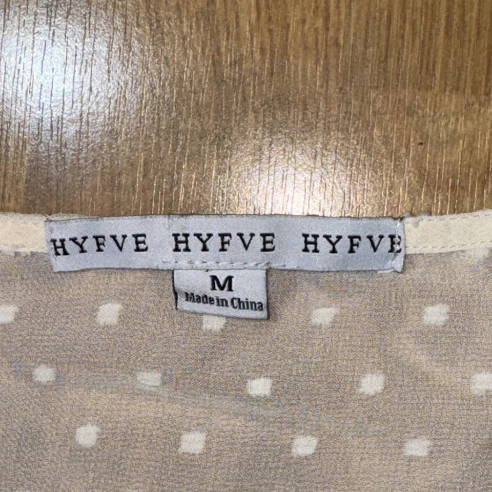 Blusa corta transparente de manga larga para mujer talla M con calado hada campesina boho cabaña Foto 2 de 4