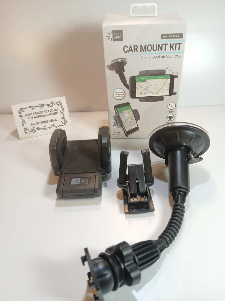 Caselogic CL-CM-BLK Car Mount Kit, Black - Image 3 of 3