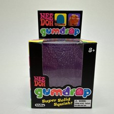 Nee Doh PURPLE Gumdrop Squishy Fidget Toy Stress Anxiety Relief Kids Easter