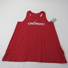 Cincinnati Bearcats Under Armour Sleeveless Shirt Women's Red New