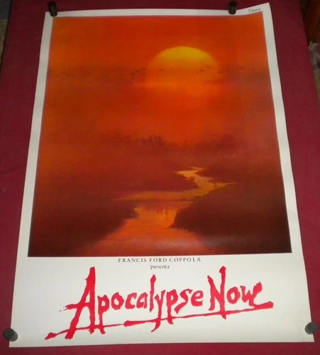 Apocalypse Now Movie Poster 27.5x39.5  S/S Italian  Marlon Brando Martin Sheen