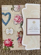 Anna Griffin Mini Valentine  Sentiments Stickers 120 Total. AG1023
