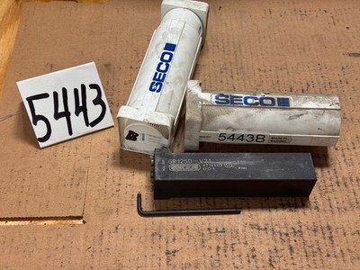 SECO GR125D-V21 Indexable CARBIDE LATHE Turning Toolholder 5443B