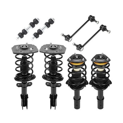 Front & Rear Coil Strut and Sway Bar Links for Buick LaCrosse 2005-2009, for ...