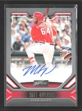 2020 Panini Chronicles - PlayBook Auto Matt Davidson #PA-MD Gold /99