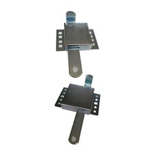 per Porta Da Garage, Serratura Interna in Ferro Zincato, Ferramenta Resistente,