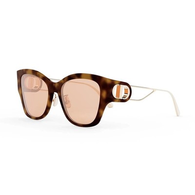 Dior 30 MONTAIGNE B2U 26L0 Cat Eye Havana/Brown 54 mm Women's Sunglasses Frame