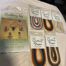 The Art of Paper Quilling: Designing Handcrafted Gifts w/ 5 pck of quill paper 