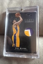 2010-11 Elite Black Box - Elite Series Pau Gasol #69 Prime Memorabilia /15 (MEM)