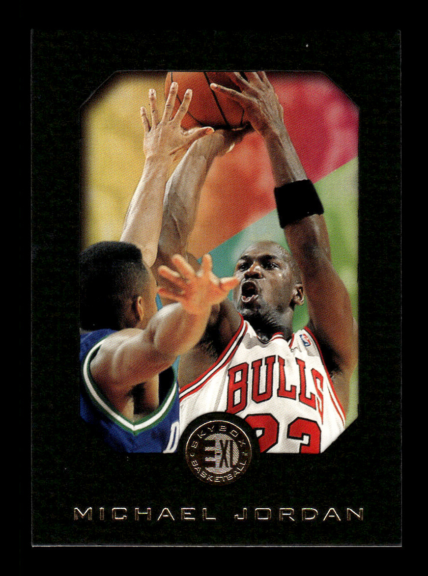 1995-96 Skybox Basketball Michael Jordan #10 E-XL