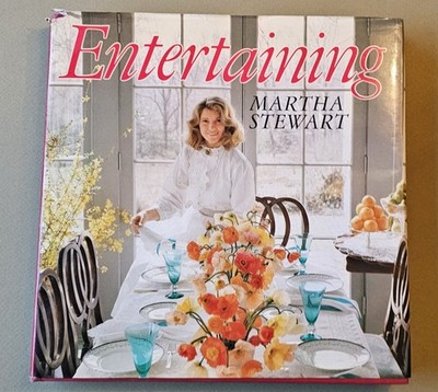 Martha Stewart Entertaining 1982 HC/DJ 1st Ed 14th Print