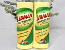 2 Libman Easy Roller Mop Refill Genuine Super Absorbent Tear Resistant New