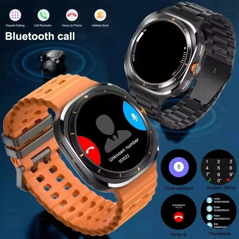 Smart Watch for Men Women Waterproof Bluetooth Fitness Tracker - iPhone Samsung - Image 3 of 4