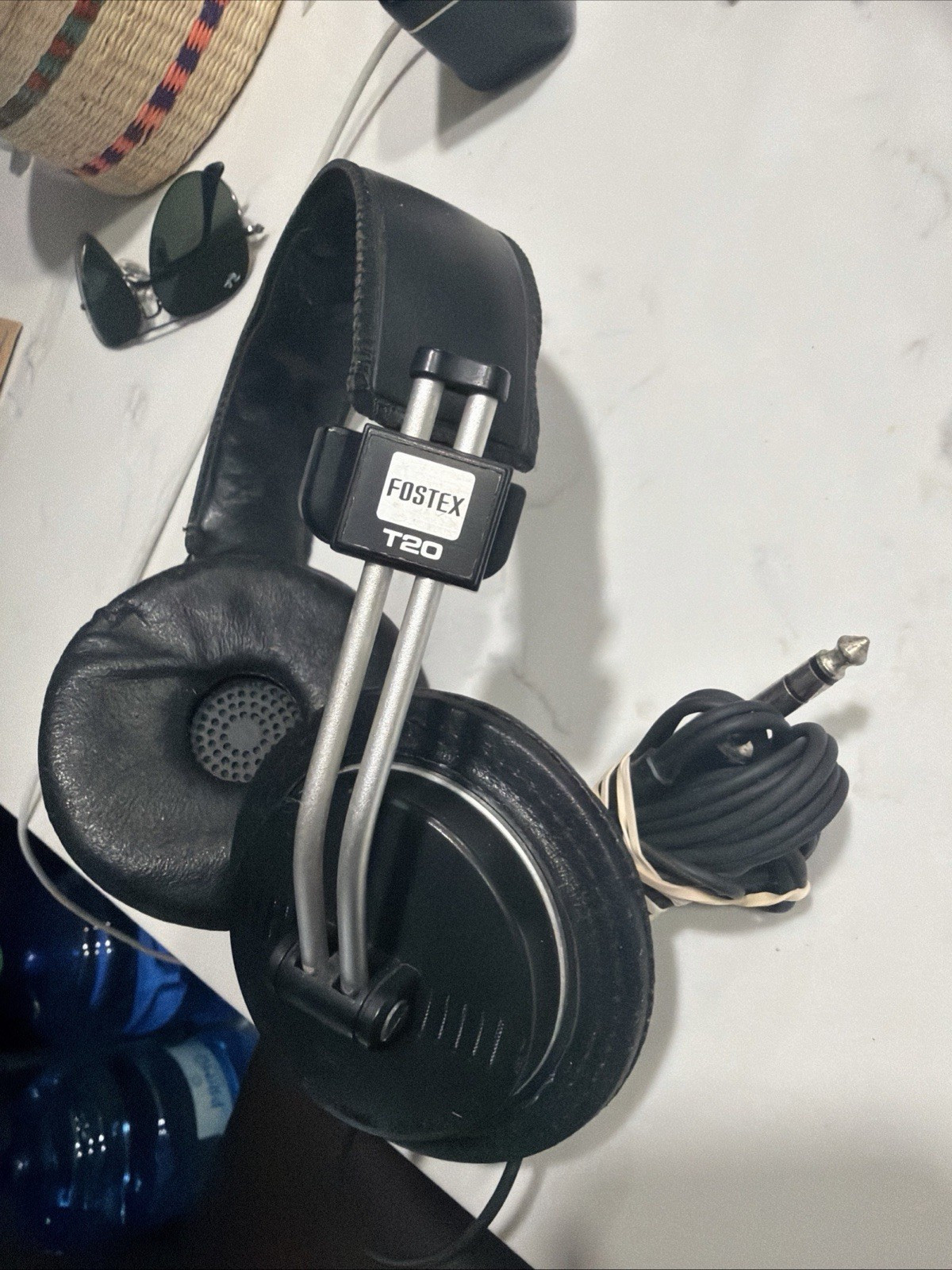 Fostex T20 Stereo Headphones Adjustable Headband Ear-Pad Black