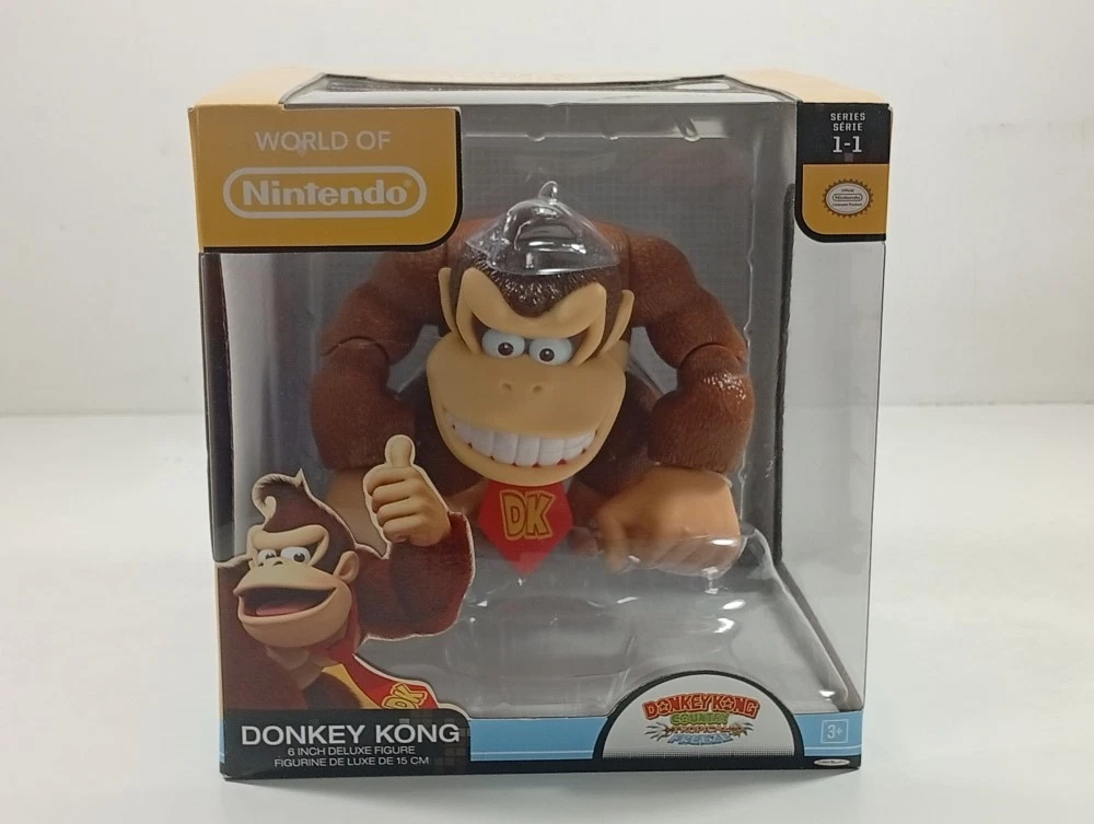 NINTENDO SUPER MARIO FIGURINE DONKEY KONG sur SOCLE 15 cm TOGETHER (2012