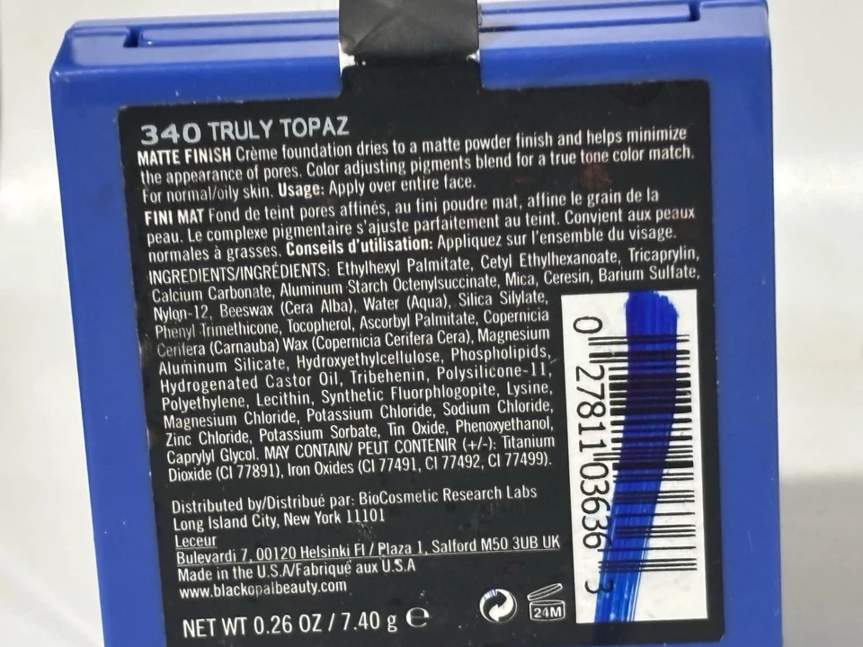 BLK/OPL True Color Pore Perfecting Powder Foundation 340 Truly Topaz - Image 3 of 3