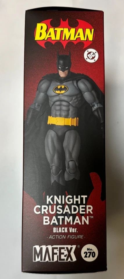 Medicom MAFEX No.270 Caballero Cruzado Batman Negro Ver Juguete Exposición 2025 Foto 3 de 4